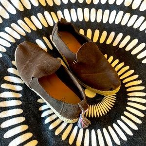 Toms Deconstructed Alpargata Rope Suede Shoe